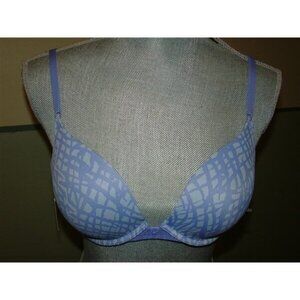 NWPT Maidenform 34C One Fabulous Fit Embellished Push Up Bra 7180 Purple 123191